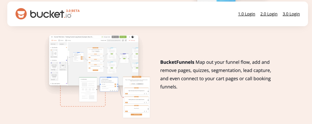 Bucket.io - AI-Powered Quiz Funnel Optimization screenshot 2